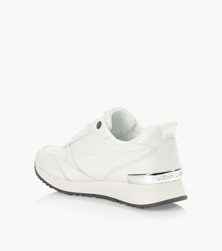 MICHAEL KORS ALLIE STRIDE TRAINER - White Nylon | BrownsShoes