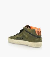 GOLDEN GOOSE MID STAR Canvas - Khaki | BrownsShoes