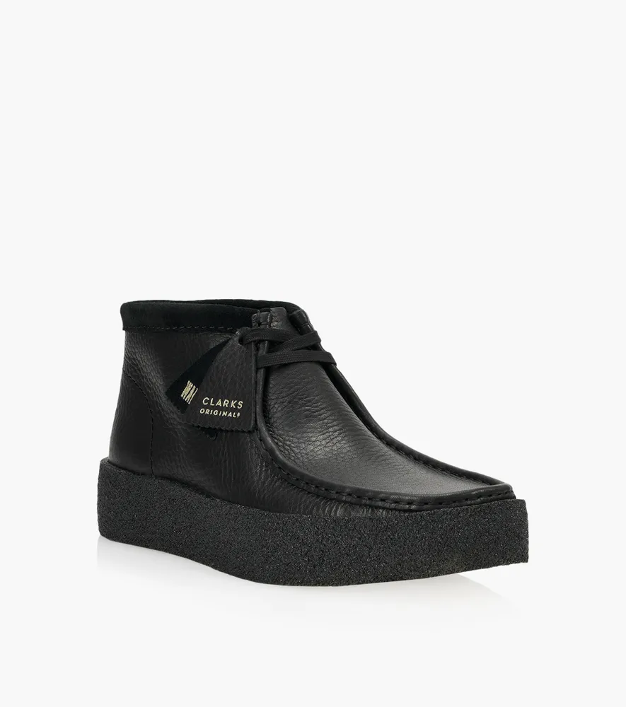 CLARKS WALLABEE CUP BT - Black Leather | BrownsShoes