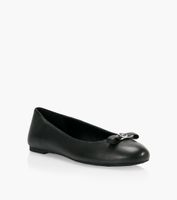 MICHAEL KORS AILEEN BALLET - Black Leather | BrownsShoes