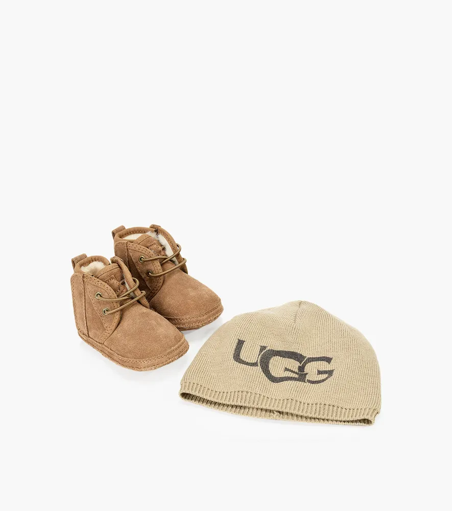 UGG I BABY NEWMEL & BEANIE - Tan | BrownsShoes