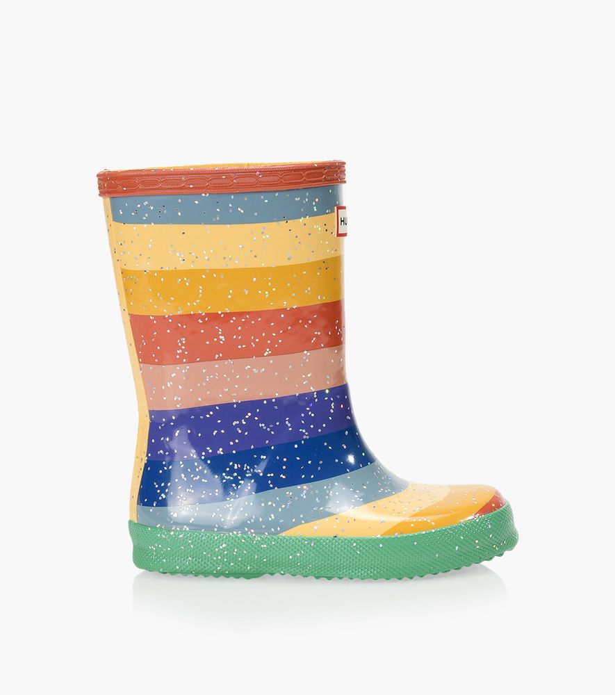 HUNTER ORIGINAL KID FIRST CLASSIC RAINBOW GLITTER - Multicolour | BrownsShoes