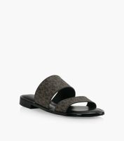 MICHAEL KORS KENNEDY JELLY SLIDE - Brown Rubber | BrownsShoes