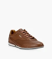 BOSS SATURN LOWP - Brown Leather | BrownsShoes