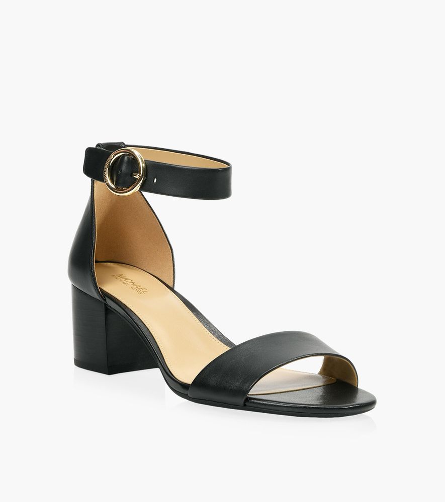 MICHAEL MICHAEL KORS LENA FLEX MID SANDAL - Leather | BrownsShoes