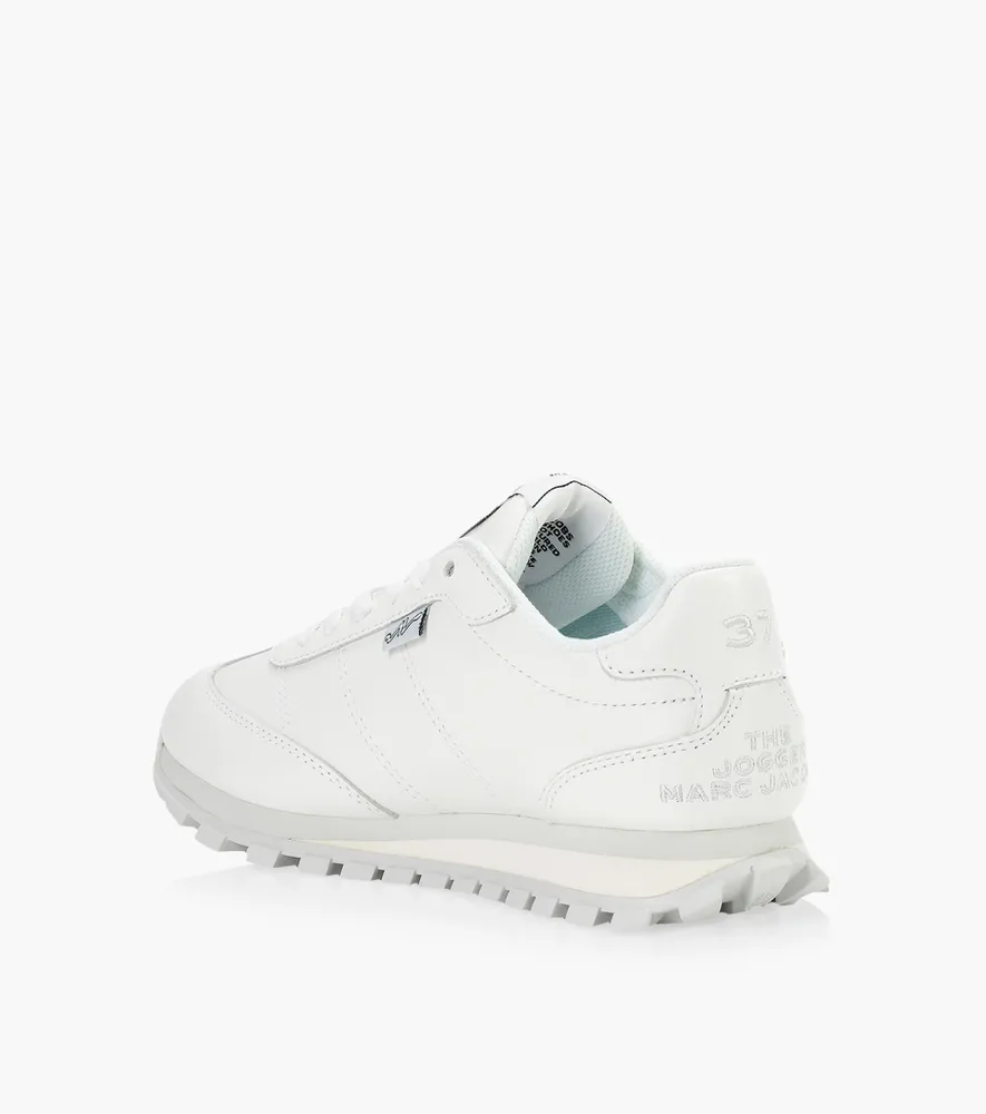 MARC JACOBS THE Leather JOGGER - White | BrownsShoes