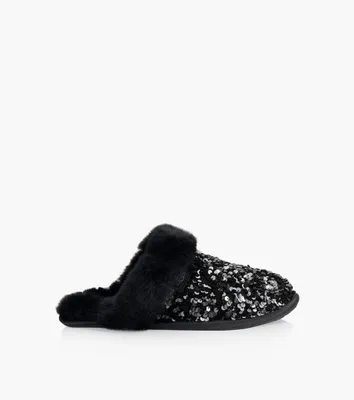 UGG SCUFETTE II CHUNKY SEQUIN - Black | BrownsShoes