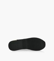 MICHAEL KORS MONIQUE KNIT TRAINER - Black Fabric | BrownsShoes
