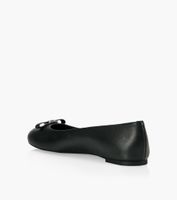 MICHAEL KORS AILEEN BALLET - Black Leather | BrownsShoes