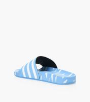 ADIDAS ADILETTE J SLIDES - Blue | BrownsShoes