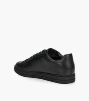 MICHAEL KORS MENS KEATING SNEAKER - Black Leather | BrownsShoes
