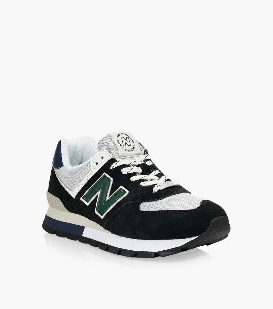 NEW BALANCE 574 - Black Suede | BrownsShoes