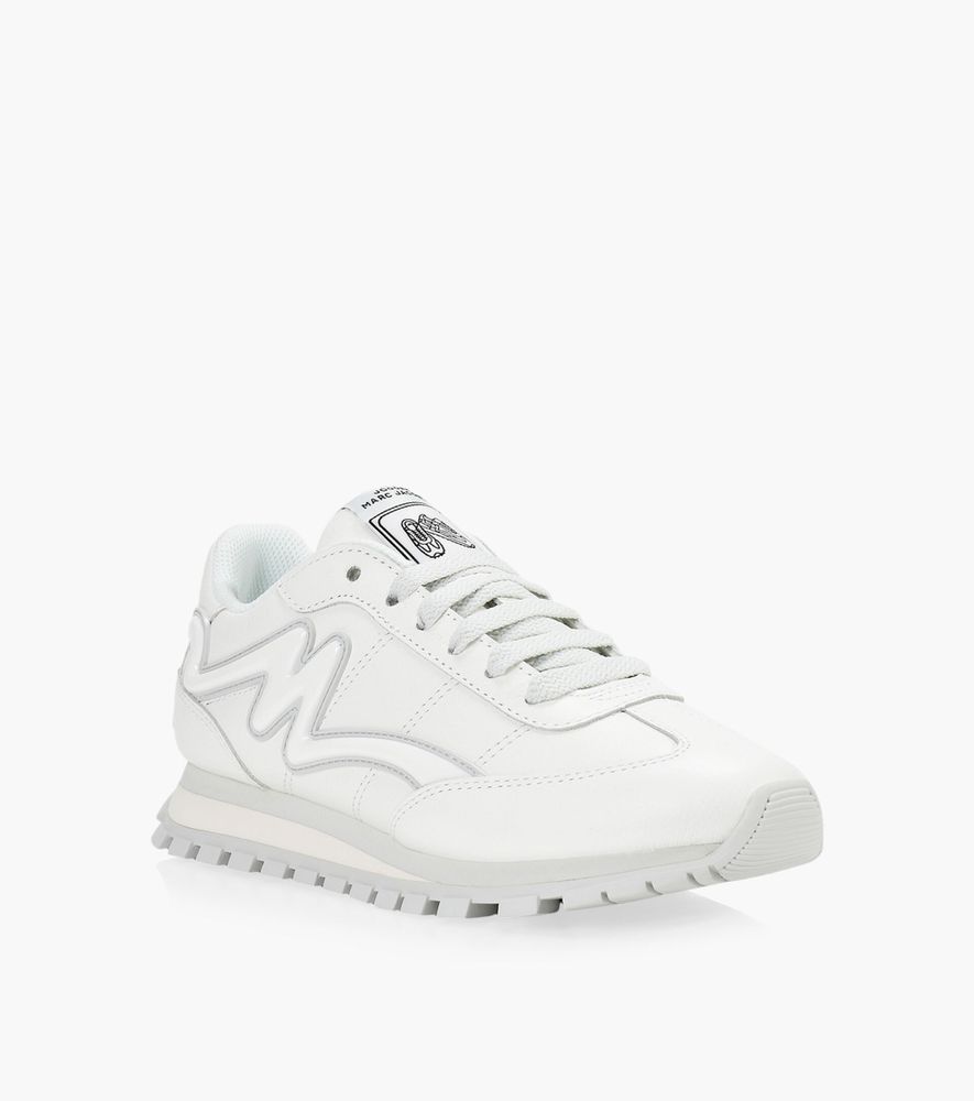 MARC JACOBS THE Leather JOGGER - White | BrownsShoes