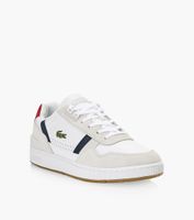 LACOSTE T-CLIP - White Leather | BrownsShoes
