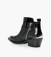 WISHBONE JADE - Black Leather | BrownsShoes