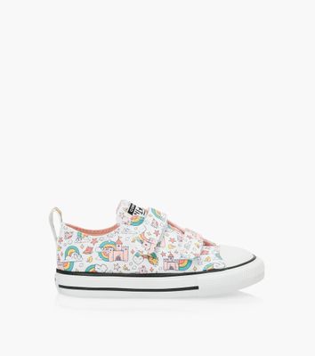 CONVERSE CHUCK TAYLOR ALL STAR 2V RAINBOW CASTLES - White & Colour | BrownsShoes