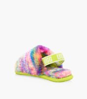 UGG FLUFF YEAH PIXELATE - Multicolour | BrownsShoes