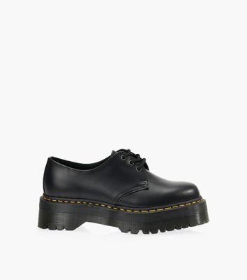 DR. MARTENS 1461 PLATFORM - Black Leather | BrownsShoes