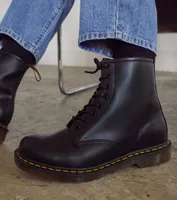 DR. MARTENS 1460 LACE UP BOOTS - Black Leather | BrownsShoes