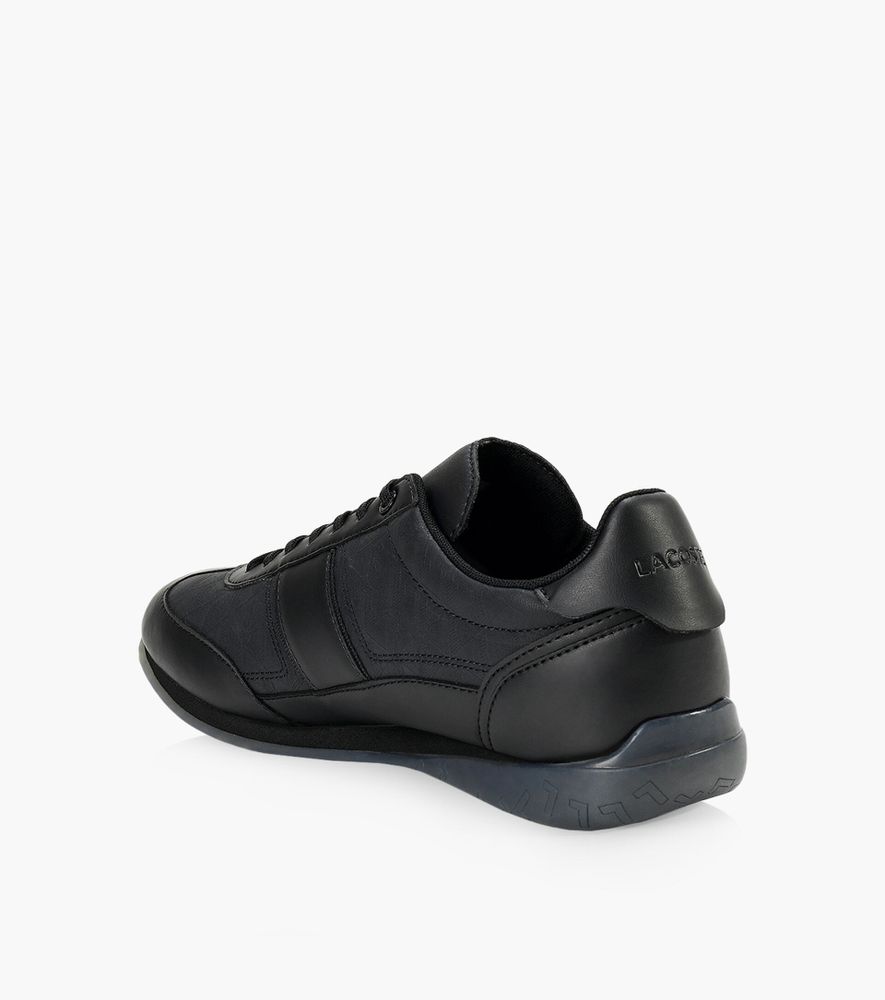 LACOSTE ANGULAR 222 5 - Black Leather | BrownsShoes