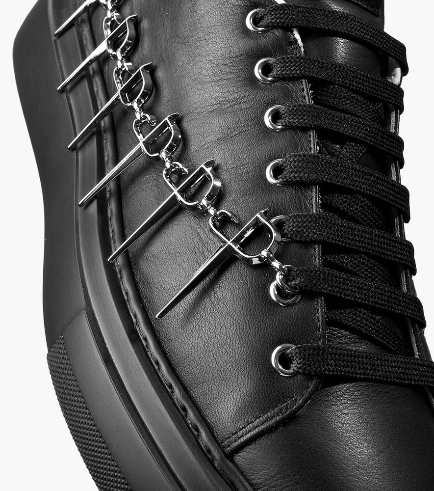 PACIOTTI BARBED CHAIN SNEAKER