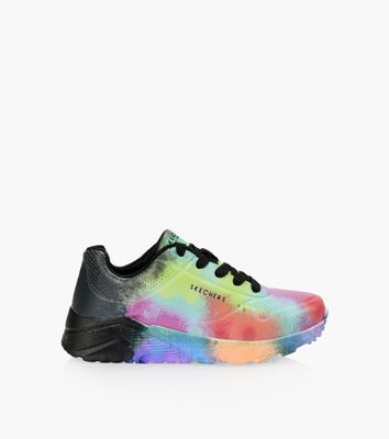 SKECHERS UNO LITE - SPLATTER SHINES Multicolour | BrownsShoes