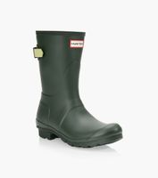 HUNTER SHORT BACK ADJUSTABLE RAIN BOOTS