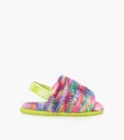 UGG FLUFF YEAH PIXELATE - Multicolour | BrownsShoes