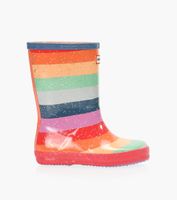 HUNTER ORIGINAL KIDS FIRST CLASSIC RAINBOW GIANT GLITTER - Multicolour | BrownsShoes