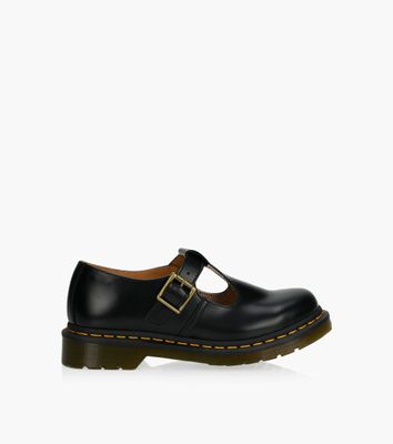 DR. MARTENS POLLEY MARY JANES - Black Leather | BrownsShoes