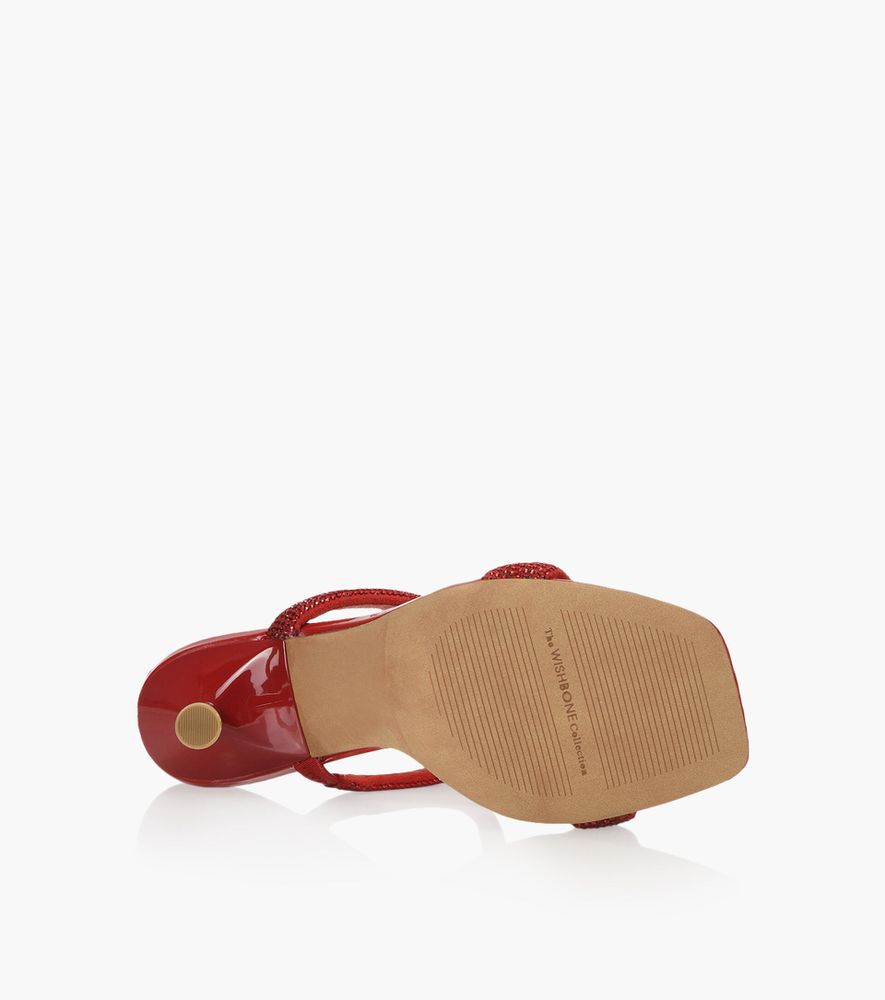 WISHBONE TINA - Red Leather | BrownsShoes