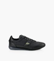 LACOSTE ANGULAR 222 5 - Black Leather | BrownsShoes