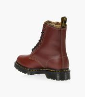 DR. MARTENS 1460 SERENA FAUX FUR LINED LACE UP