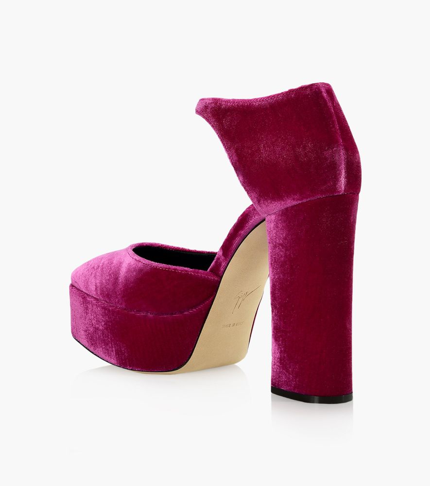 GIUSEPPE ZANOTTI BEBE LEO - Pink Velvet | BrownsShoes