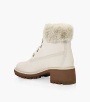 TIMBERLAND KINSLEY 6 INCH BOOT WITH FUR - White Nubuck | BrownsShoes