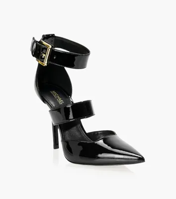 MICHAEL KORS AMAL PUMP - Black Patent Leather | BrownsShoes | Square One