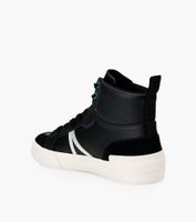 LACOSTE L004 MID 222 2 - Black Leather | BrownsShoes