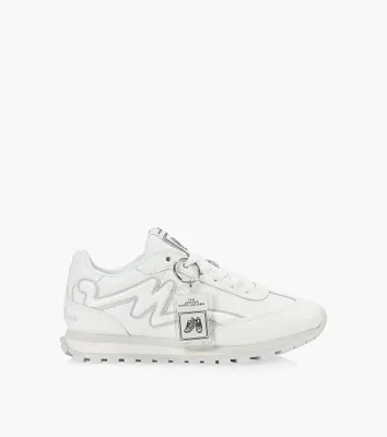 MARC JACOBS THE Leather JOGGER - White | BrownsShoes
