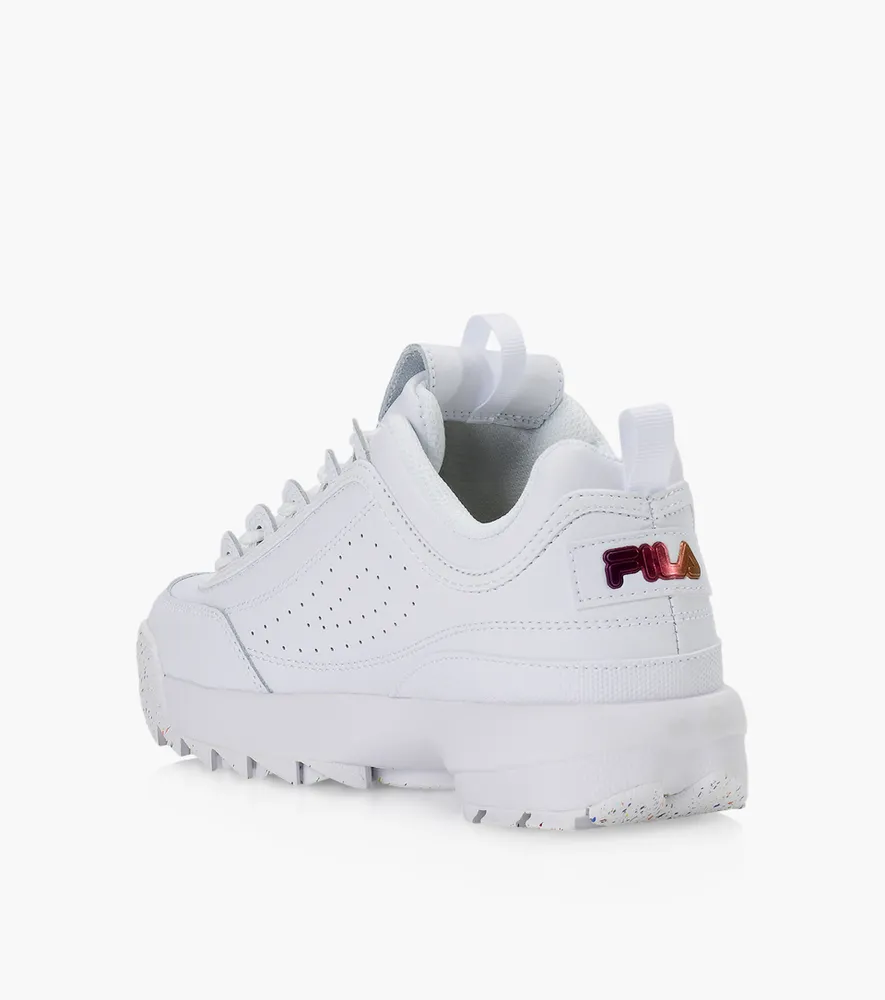 FILA DISRUPTOR II PRIDE - White & Colour Leather | BrownsShoes