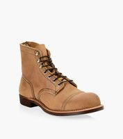 RED WING IRON RANGER - Tan Suede | BrownsShoes