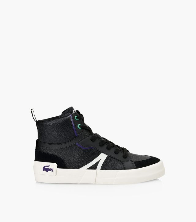 LACOSTE L004 MID 222 2 - Black Leather | BrownsShoes