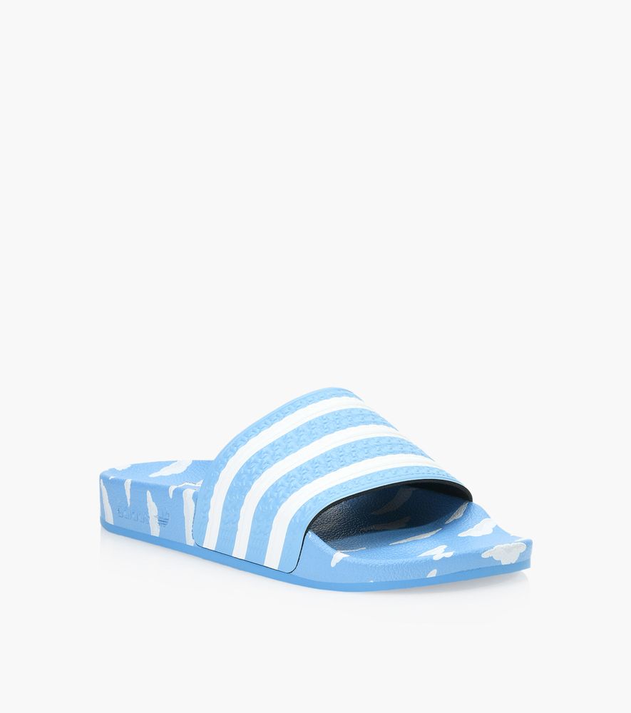 ADIDAS ADILETTE J SLIDES - Blue | BrownsShoes