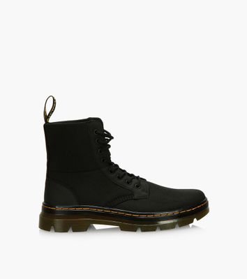 DR. MARTENS COMBS POLY CASUAL BOOTS - Black Fabric | BrownsShoes