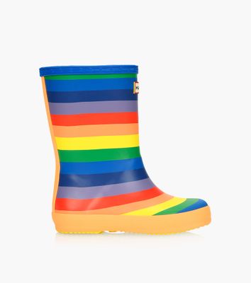 HUNTER ORIGINAL KIDS FIRST CLASSIC RAINBOW - Multicolour Rubber | BrownsShoes