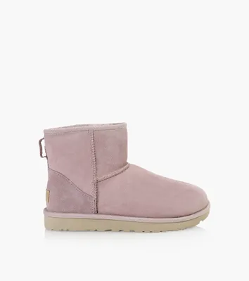 UGG CLASSIC MINI II - Pink Leather | BrownsShoes