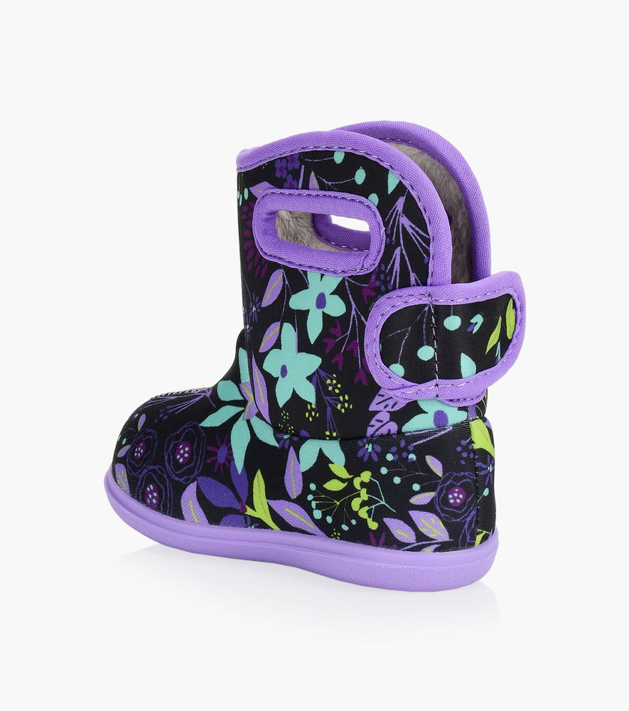 BOGS BABY II CARTOON FLOWER - Black & Colour | BrownsShoes