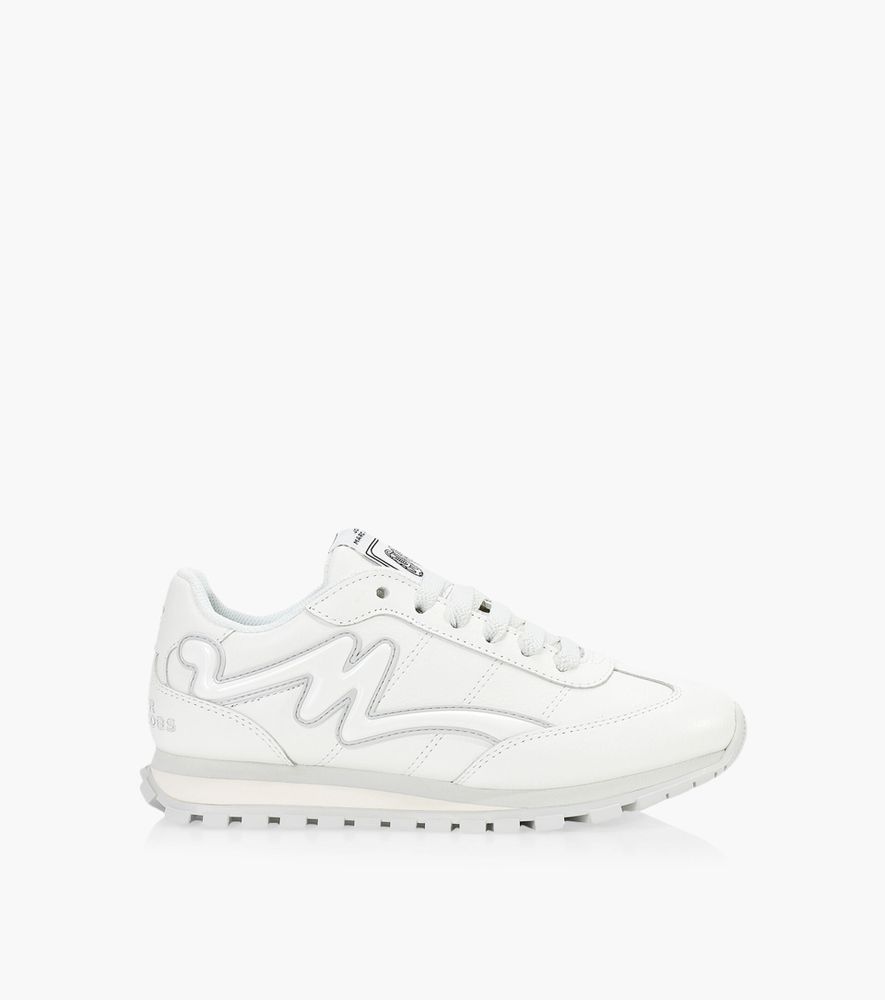 MARC JACOBS THE Leather JOGGER - White | BrownsShoes