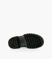 DR. MARTENS RICKI 3-STRAP SANDAL - Black Leather | BrownsShoes