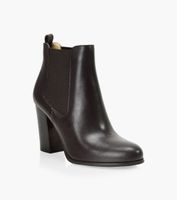 MICHAEL KORS LOTTIE BOOTIE - Brown Leather | BrownsShoes