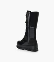 UGG FLYNN - Black Leather | BrownsShoes